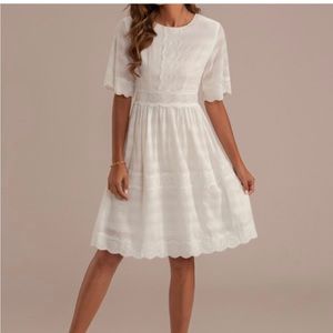 Petallush White dress